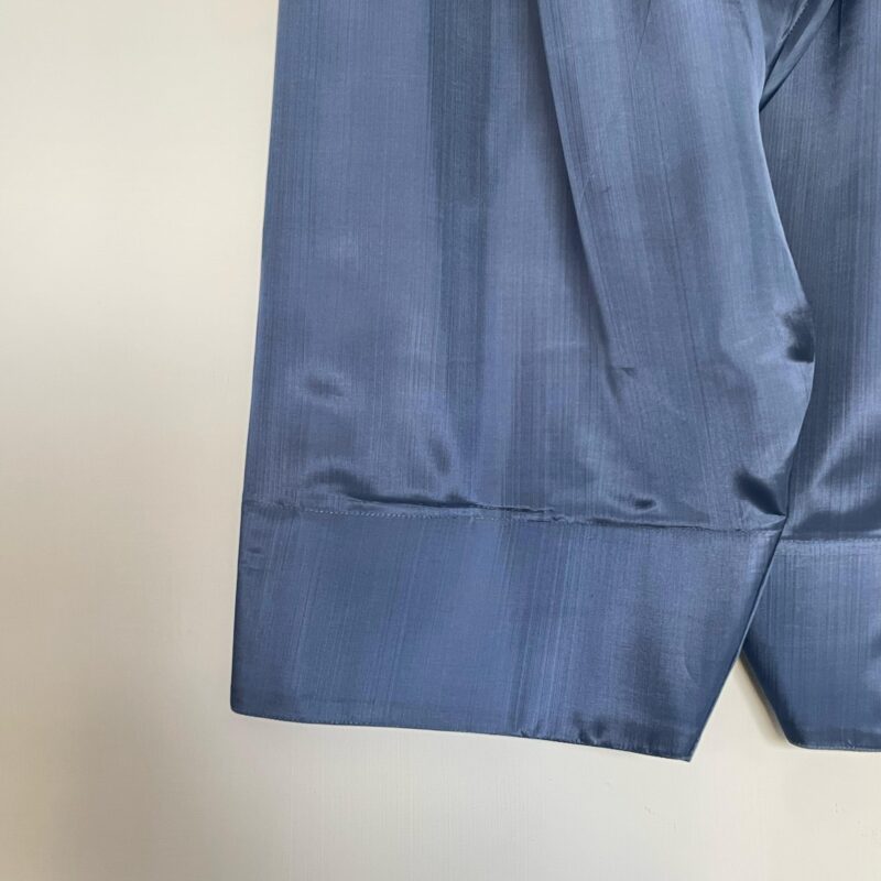Steel Blue Viscose silk - Image 8